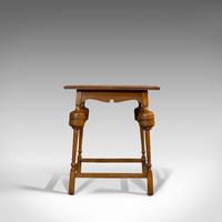 Antique Occasional Table, English, Oak, Side, Wine, Arts & Crafts, Edwardian (10 of 10) Antique Occasional Table, English, Oak, Side, Wine, Arts & Crafts, Edwardian (10 of 10)