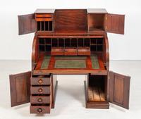 High Quality William IV Mahogany Cylinder Desk (4 of 13) High Quality William IV Mahogany Cylinder Desk (4 of 13)