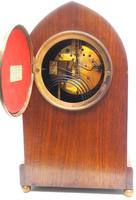 Incredible French Inlaid Lancet Mantel Clock Multi Wood Inlay 8 Day Striking Mantle Clock (10 of 10) Incredible French Inlaid Lancet Mantel Clock Multi Wood Inlay 8 Day Striking Mantle Clock (10 of 10)