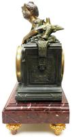 Wonderful French Figural Mantel Clock Lady Reclining 8 Day Mantle Clock with side Urns (10 of 12) Wonderful French Figural Mantel Clock Lady Reclining 8 Day Mantle Clock with side Urns (10 of 12)