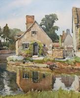 Gorgeous Early 20th Century Country River Hamlet British Landscape Watercolour Painting (4 of 12) Gorgeous Early 20th Century Country River Hamlet British Landscape Watercolour Painting (4 of 12)
