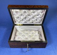 Victorian French Burr Cedar Jewellery Box with It’s Original Interior (4 of 13) Victorian French Burr Cedar Jewellery Box with It’s Original Interior (4 of 13)