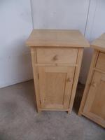 Quality Pair of Tall Antique Pine Bedside Cabinets to wax / paint (4 of 8) Quality Pair of Tall Antique Pine Bedside Cabinets to wax / paint (4 of 8)