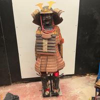 Authentic Edo Japanese Antique Samurai Armour & Kabuto
