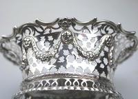 Extremely Good Solid Silver Pierced Basket / Bowl by Golds c.1899 (3 of 10) Extremely Good Solid Silver Pierced Basket / Bowl by Golds c.1899 (3 of 10)