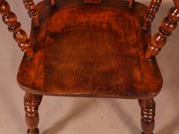 Victorian Broad Arm Windsor Chair Ash & Elm (9 of 9) Victorian Broad Arm Windsor Chair Ash & Elm (9 of 9)