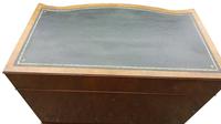 Serpentine Fronted Walnut Kneehole Writing Desk (8 of 12) Serpentine Fronted Walnut Kneehole Writing Desk (8 of 12)