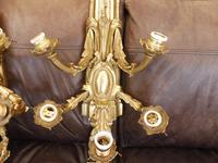 Pair of 5 branch wall lights height 3ft 3 inch brass (free shipping to mainland england) (7 of 11) Pair of 5 branch wall lights height 3ft 3 inch brass (free shipping to mainland england) (7 of 11)