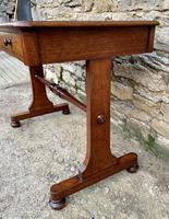 Antique Regency Mahogany Library Table (9 of 14) Antique Regency Mahogany Library Table (9 of 14)