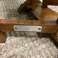 Unusual Pair of Edwardian Oak Drop Leaf Antique Sofa Tables (6 of 7) Unusual Pair of Edwardian Oak Drop Leaf Antique Sofa Tables (6 of 7)
