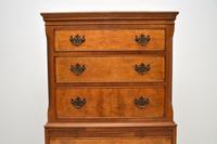 Antique Burr Walnut Chest on Chest of Drawers (4 of 11) Antique Burr Walnut Chest on Chest of Drawers (4 of 11)