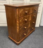 Fine Victorian Burr Walnut Chest of Drawers (10 of 15) Fine Victorian Burr Walnut Chest of Drawers (10 of 15)