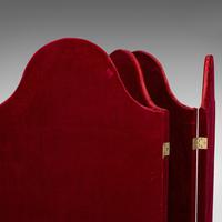 Tall Antique Room Divider, English, Velvet, Boudoir, Privacy Screen, Edwardian (7 of 9) Tall Antique Room Divider, English, Velvet, Boudoir, Privacy Screen, Edwardian (7 of 9)