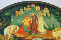 Antique Hand Painted Russian Lidded Box (6 of 9) Antique Hand Painted Russian Lidded Box (6 of 9)
