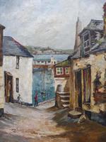 Oil on Canvas Cornish Sea View Listed Artist Dora Johns 1966 (7 of 10) Oil on Canvas Cornish Sea View Listed Artist Dora Johns 1966 (7 of 10)