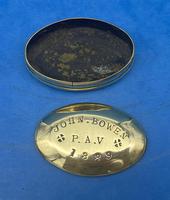 19th Century Brass Minors Tobacco Tin (4 of 12) 19th Century Brass Minors Tobacco Tin (4 of 12)