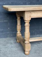 French Bleached Oak Farmhouse Kitchen Table (19 of 25) French Bleached Oak Farmhouse Kitchen Table (19 of 25)