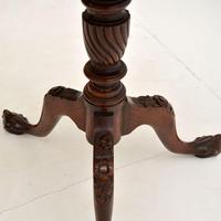 Antique Georgian Style Mahogany Gallery Side Table (6 of 7) Antique Georgian Style Mahogany Gallery Side Table (6 of 7)