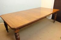 Antique Victorian Oak Extending Dining Table Eight to Ten Seater (14 of 14) Antique Victorian Oak Extending Dining Table Eight to Ten Seater (14 of 14)