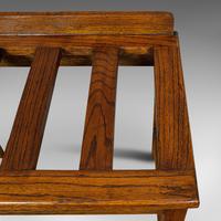 Antique Luggage Rack, English, Oak, Bedroom, Hallway, Stand, Edwardian c.1910 (9 of 10) Antique Luggage Rack, English, Oak, Bedroom, Hallway, Stand, Edwardian c.1910 (9 of 10)