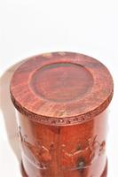 Superb & Finely Carved Chinese Hardwood Brush Pot (8 of 8) Superb & Finely Carved Chinese Hardwood Brush Pot (8 of 8)