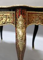 French Napoleon III Louis XV Style Boulle Writing or Centre Table (8 of 16) French Napoleon III Louis XV Style Boulle Writing or Centre Table (8 of 16)