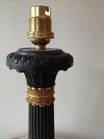 Fine quality pair of French bronze & ormulu table lamps (7 of 9) Fine quality pair of French bronze & ormulu table lamps (7 of 9)