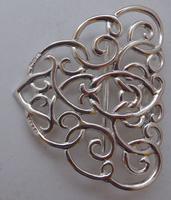 Edwardian Chester 1901 Hallmarked Solid Silver Nurses Belt Buckle Rare (5 of 6) Edwardian Chester 1901 Hallmarked Solid Silver Nurses Belt Buckle Rare (5 of 6)
