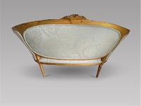 19th Century Salon Sofa in Louis XVI Style (3 of 3) 19th Century Salon Sofa in Louis XVI Style (3 of 3)