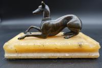 Early 20th Century Paperweight with a Well Modelled Figure of a Greyhound (2 of 6) Early 20th Century Paperweight with a Well Modelled Figure of a Greyhound (2 of 6)