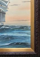 Awesome Tea Clipper Ship 'Hornet' Rough Seas Seascape Watercolour Painting c.1909 (11 of 12) Awesome Tea Clipper Ship 'Hornet' Rough Seas Seascape Watercolour Painting c.1909 (11 of 12)