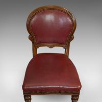 Pair of Antique Chairs, Walnut, Leather, Seat, Doveston, Bird & Hull, Victorian (11 of 12) Pair of Antique Chairs, Walnut, Leather, Seat, Doveston, Bird & Hull, Victorian (11 of 12)