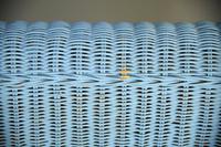 Blue Wicker Sofa (5 of 10) Blue Wicker Sofa (5 of 10)