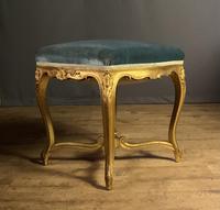 Beautiful French Giltwood Dressing Table Stool (3 of 12) Beautiful French Giltwood Dressing Table Stool (3 of 12)