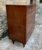 Antique Military Campaign Teak Chest of Drawers (3 of 21) Antique Military Campaign Teak Chest of Drawers (3 of 21)