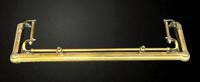 Antique Art Nouveau Style Brass Fire Side Fender