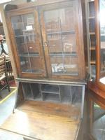 Lead Glazed Bureau Bookcase (2 of 2) Lead Glazed Bureau Bookcase (2 of 2)