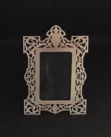 Reticulated Edwardian Silver Plated Easel Photo Frame (4 of 4) Reticulated Edwardian Silver Plated Easel Photo Frame (4 of 4)