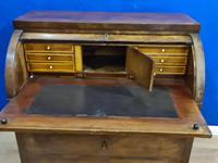 Biedermeir Mahogany Veneered Cylinder Bureau Desk 19th Century (11 of 14) Biedermeir Mahogany Veneered Cylinder Bureau Desk 19th Century (11 of 14)
