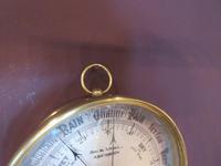 Victorian Aberdeen Marine Barometer & Thermometer (4 of 6) Victorian Aberdeen Marine Barometer & Thermometer (4 of 6)