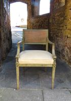 French Painted Regency Elbow Chair (9 of 9) French Painted Regency Elbow Chair (9 of 9)