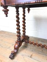 Antique Walnut Table with Barley Twist Legs (4 of 10) Antique Walnut Table with Barley Twist Legs (4 of 10)