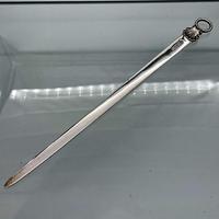 Antique Georgian Sterling Silver Meat Skewer London 1786 John Wakelin & William Taylor (4 of 6) Antique Georgian Sterling Silver Meat Skewer London 1786 John Wakelin & William Taylor (4 of 6)