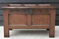 Handsome 17th Century Small Proportioned Oak Coffer c.1680 (4 of 13) Handsome 17th Century Small Proportioned Oak Coffer c.1680 (4 of 13)