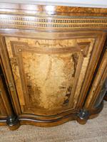 19thc Burr Walnut Credenza Cabinet (3 of 10) 19thc Burr Walnut Credenza Cabinet (3 of 10)