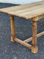 Rustic Bleached Oak Farmhouse Dining Table (15 of 25) Rustic Bleached Oak Farmhouse Dining Table (15 of 25)