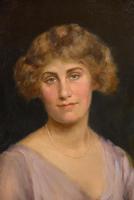 Oil Painting by Edward Patry “Portrait of Phyllis Pearce” (3 of 5) Oil Painting by Edward Patry “Portrait of Phyllis Pearce” (3 of 5)