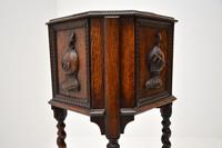 Antique Oak Barley Twist Jardiniere Planter Stand (5 of 8) Antique Oak Barley Twist Jardiniere Planter Stand (5 of 8)
