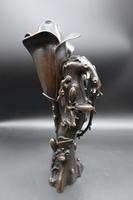 Early 20th Century Japanese Bronze Vase in the Form of a Lotus (4 of 5) Early 20th Century Japanese Bronze Vase in the Form of a Lotus (4 of 5)