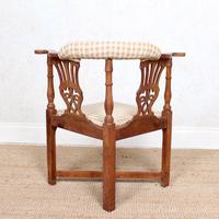 Georgian Corner Elbow Chair Beech (4 of 10) Georgian Corner Elbow Chair Beech (4 of 10)